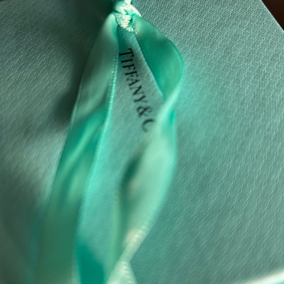 Tiffany&Co RTT Puffy Heart Ornament Clear Crystal Etched Glass. NWOT - Picture 3 of 7